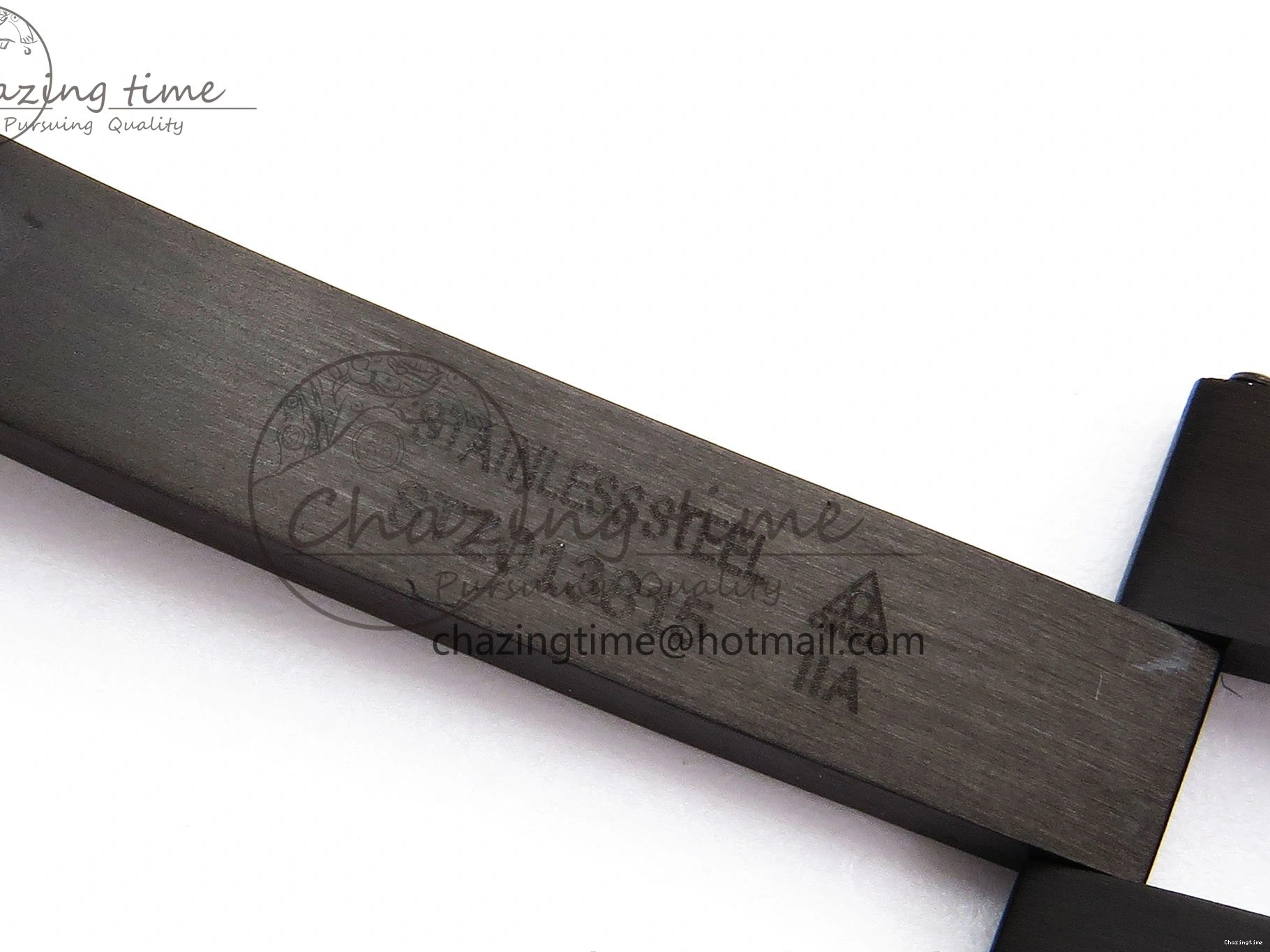 0422 Speedmaster Black Benom PVD Saturn RMF Best Edition on PVD Bracelet Lemania HW StreetReady 7726